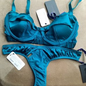 Lascivious Bra and Bottom Set